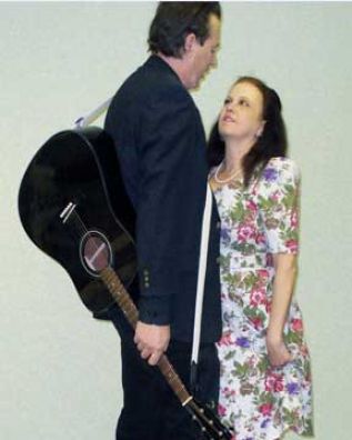 Johnny Cash and June Carter Cash Tribute Artists Steve and Suzanne Roberts.